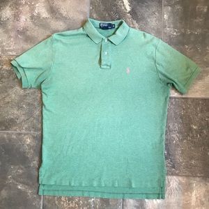 Men’s Polo shirt - green - Medium